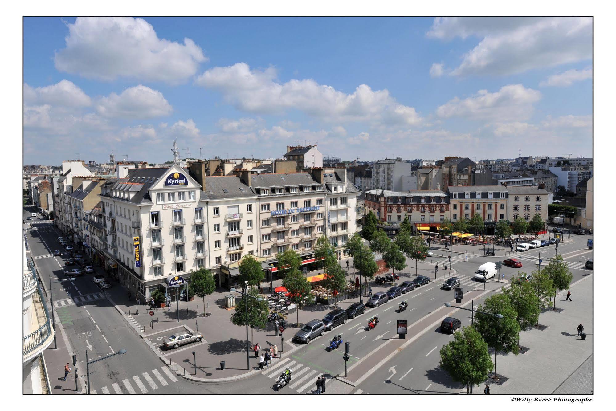 Le Paris Brest Hotel Rennes Exterior foto
